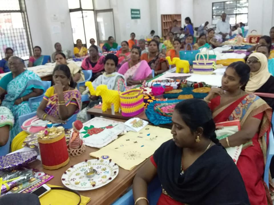 Women Reader's Forum organised Handi Crafts Exhibition